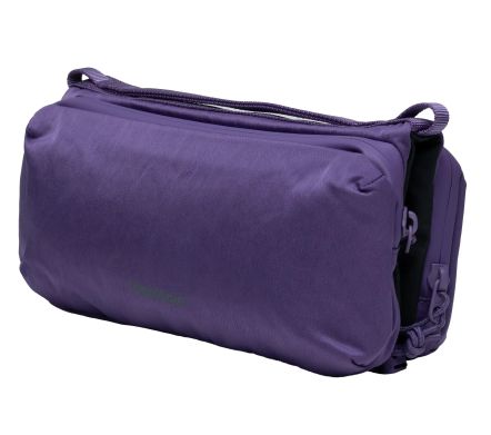 Image #2 of BOTTLE SACOCHE MEDIUM PURPLE WASHED SILK NYLON