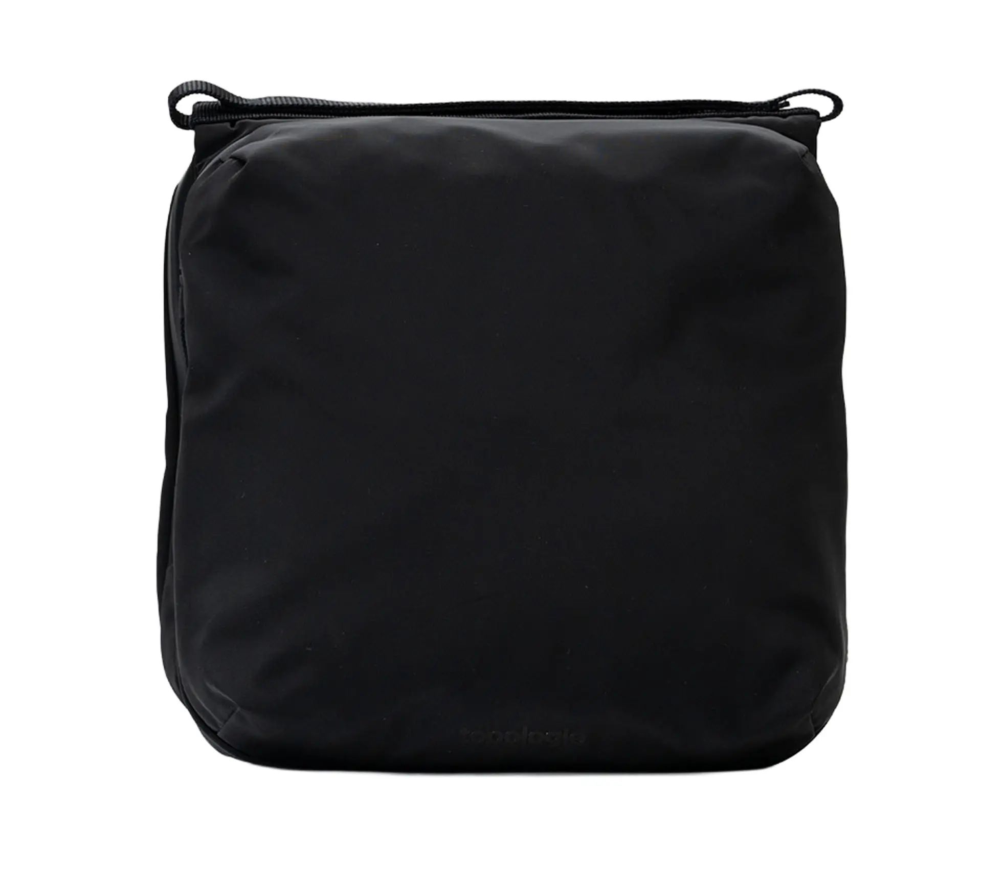 CASSETTE SACOCHE MEDIUM BLACK TECH SATEEN