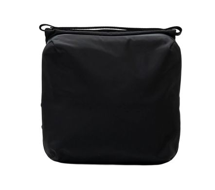 Image #2 of CASSETTE SACOCHE MEDIUM BLACK TECH SATEEN