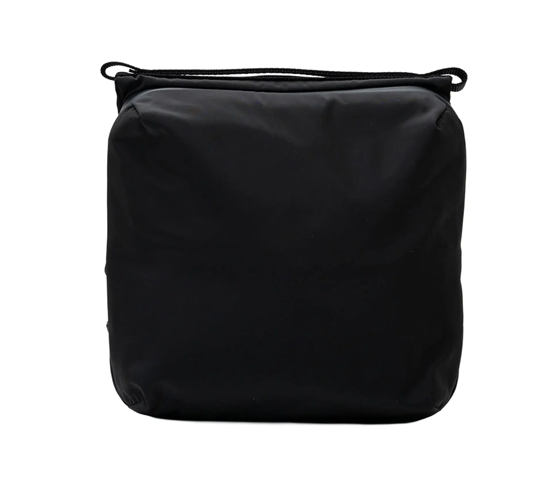 CASSETTE SACOCHE MEDIUM BLACK TECH SATEEN