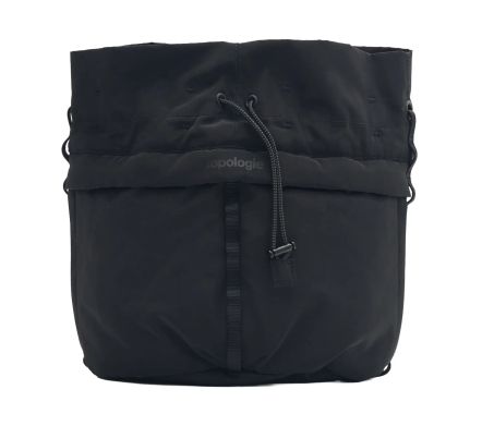 Image #3 of Cargo Bucket Medium Black Tech Sateen