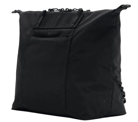 Image #1 of Explorer Tote Medium Black Tech Sateen