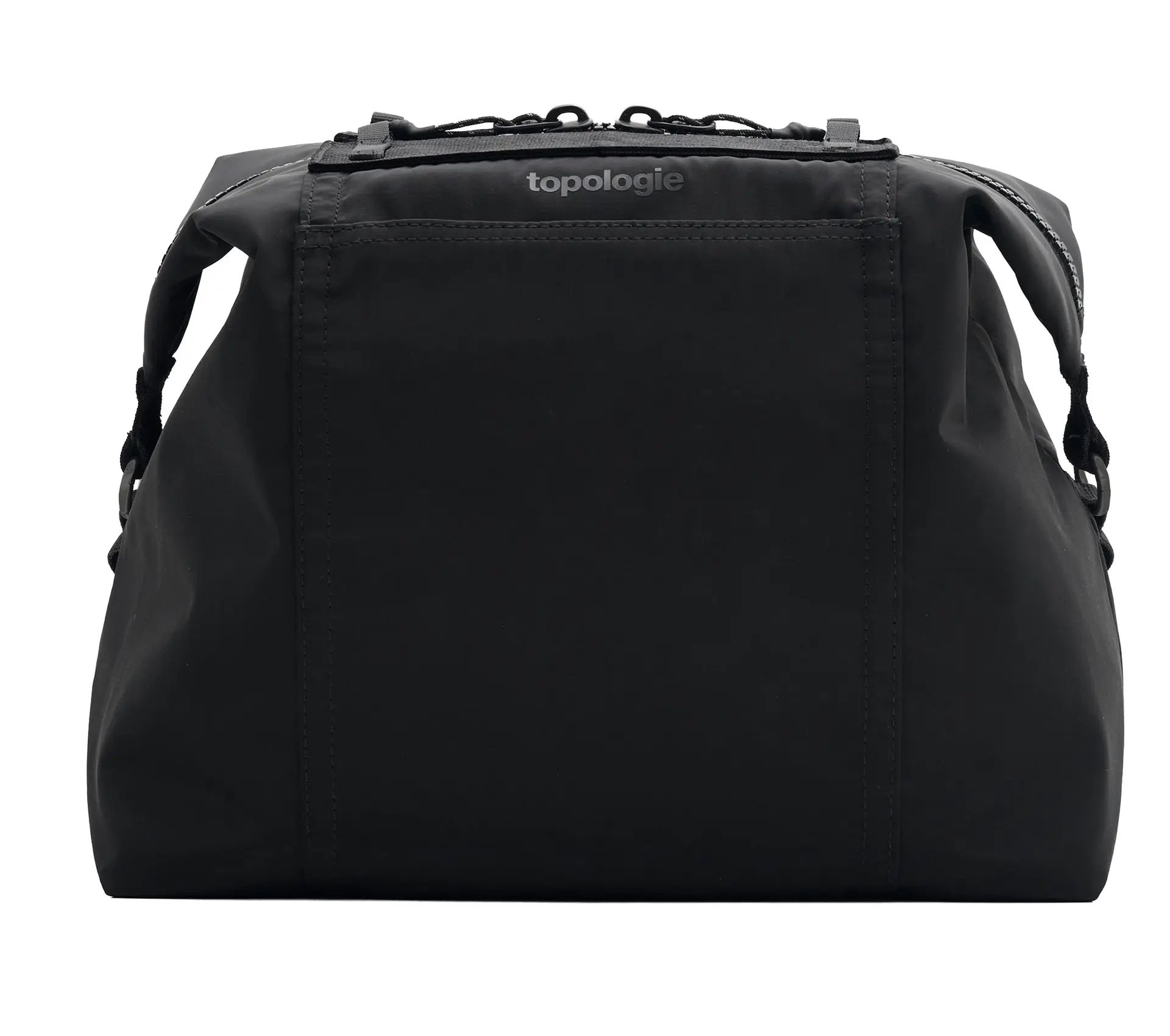 Explorer Tote Medium Black Tech Sateen