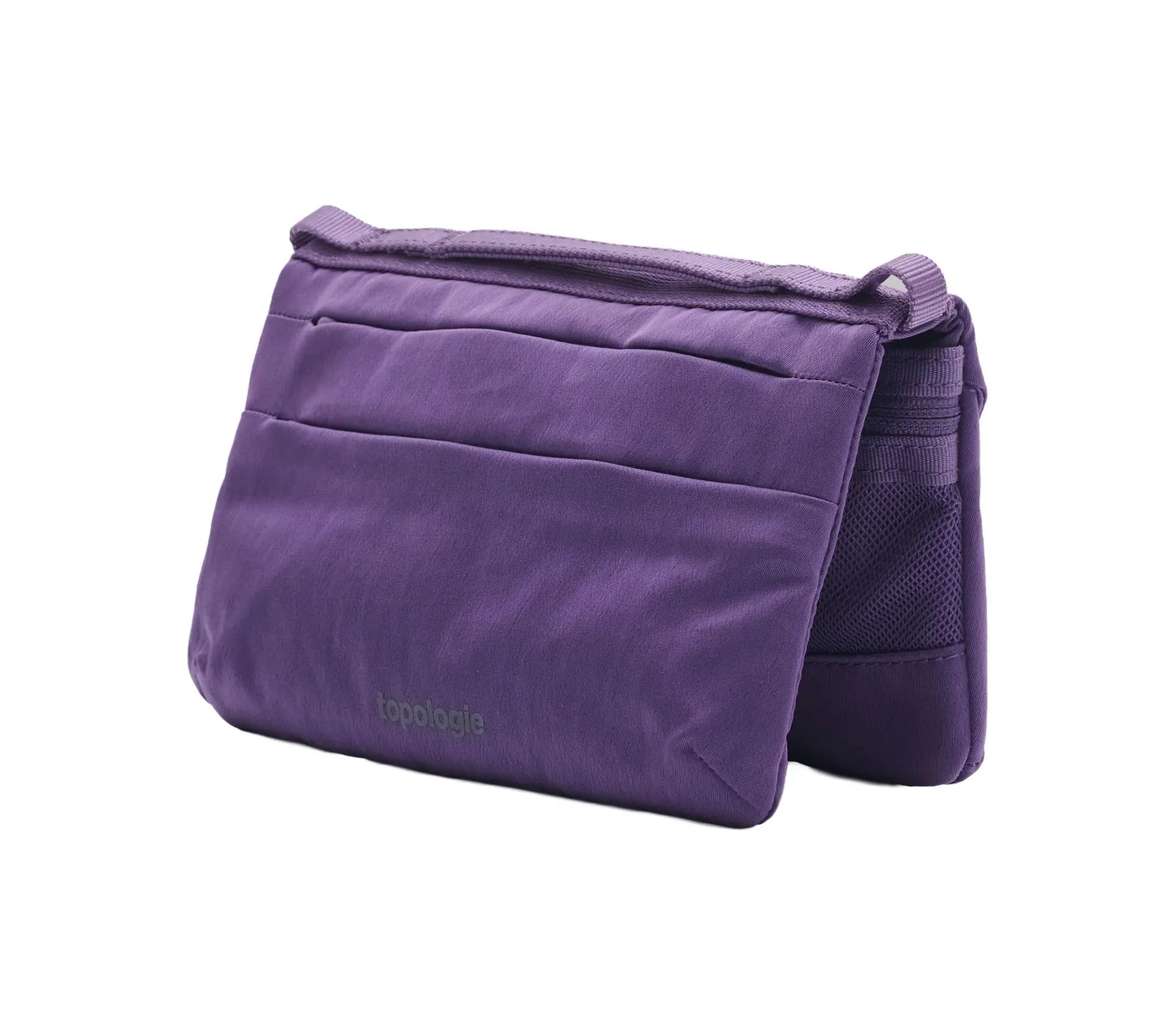Phone Sacoche 90 Purple Washed Silk Nylon