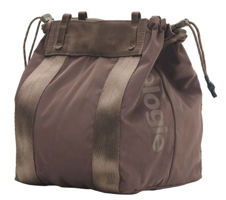 Image #2 of Summit Tote Small Cocoa Tech Sateen