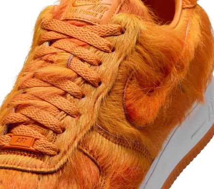 Image #6 of Air Force 1 Low QS "Orange Pony Hair"