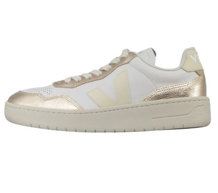 Image #1 of V-90 O.T. Leather White Calcaire Platine