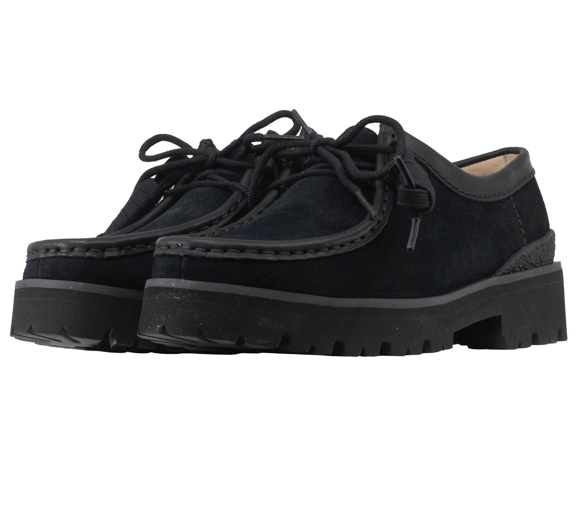 Walla Yukoner Black Combination Suede