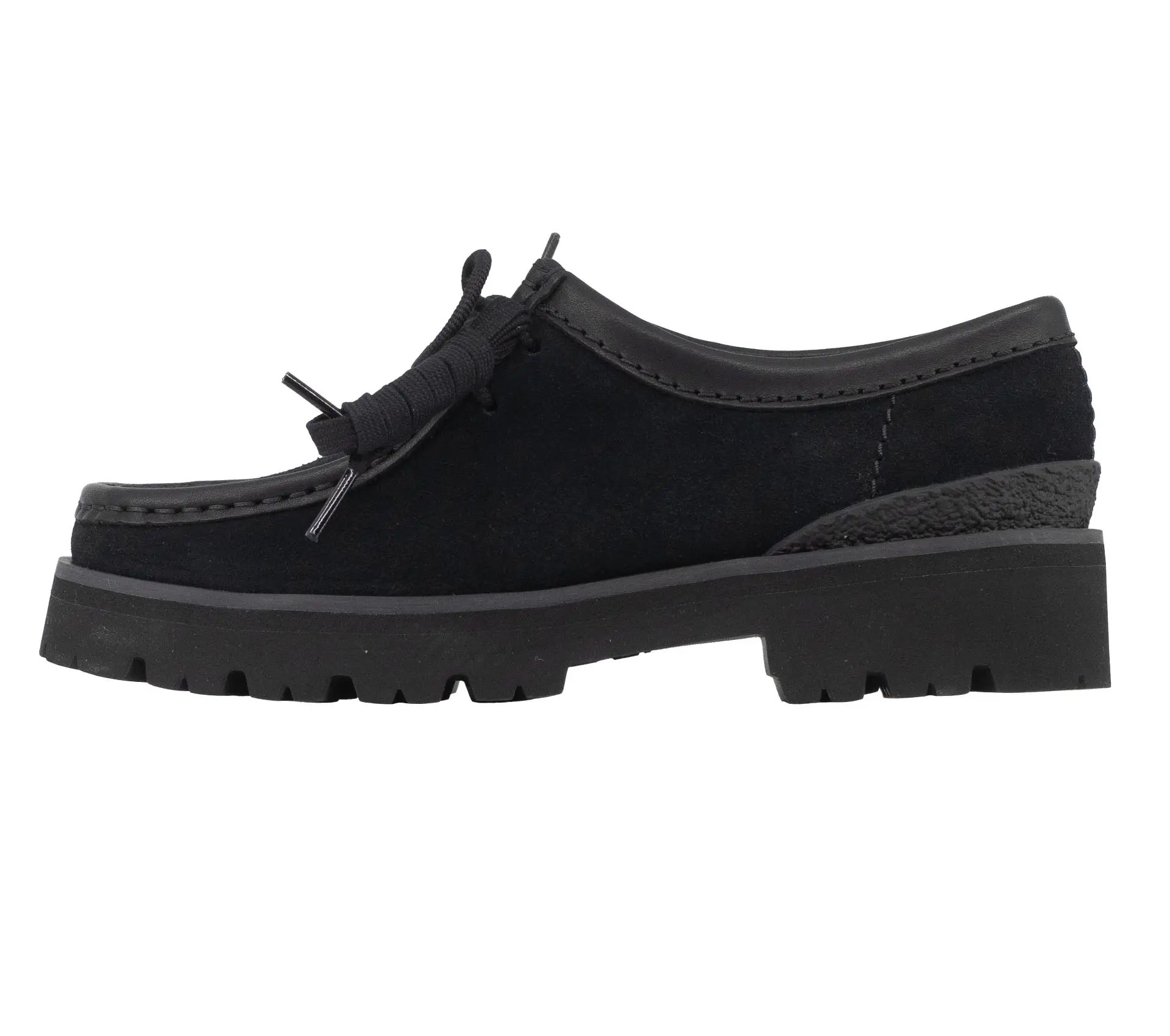 Walla Yukoner Black Combination Suede