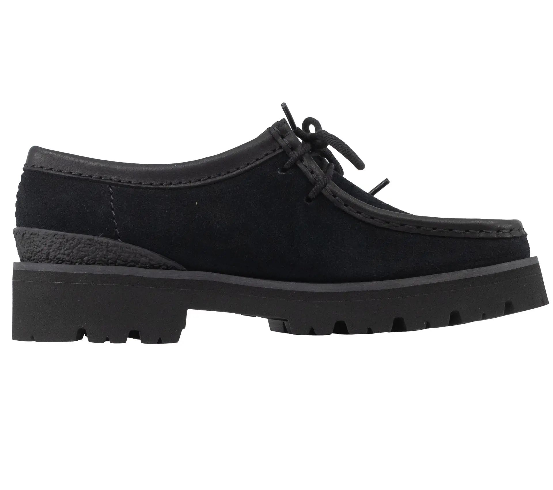 Walla Yukoner Black Combination Suede