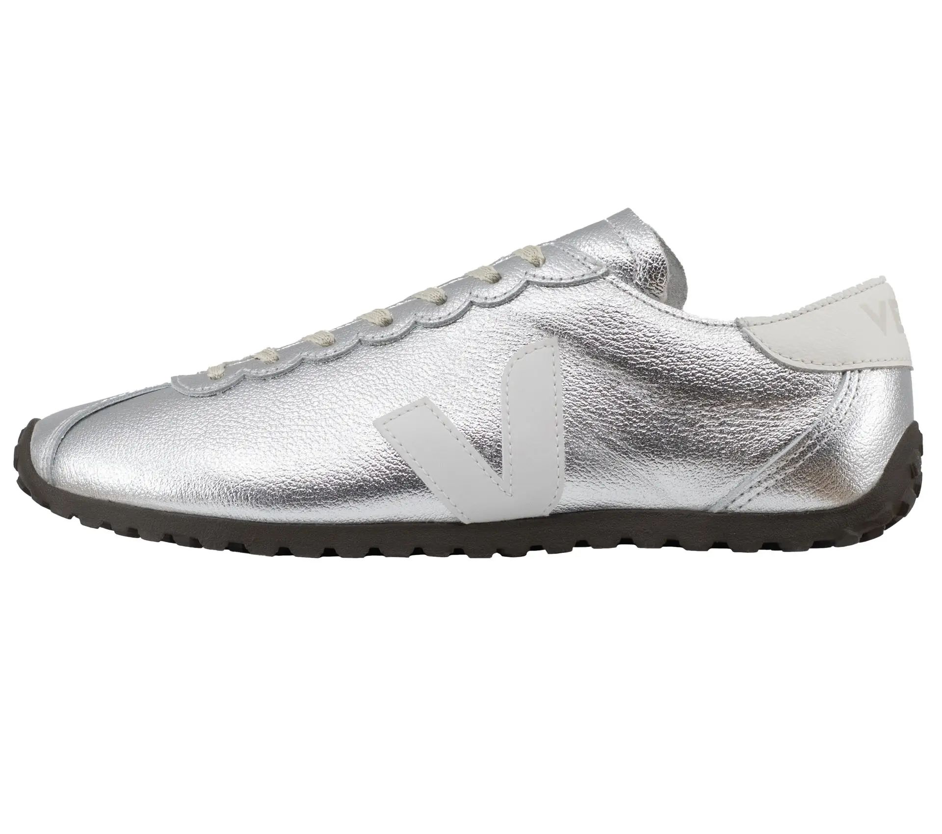 Cateyes Leather Silver White