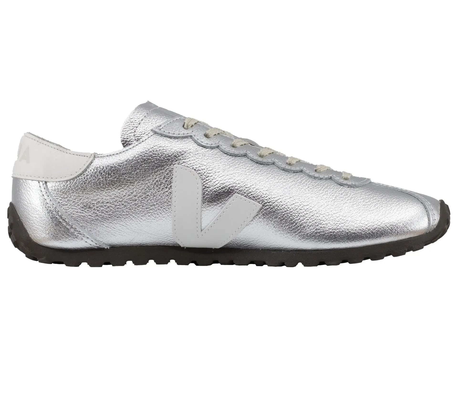 Cateyes Leather Silver White