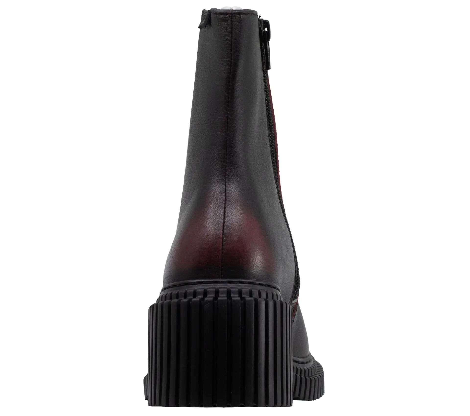 Pix London Boots Burgundy