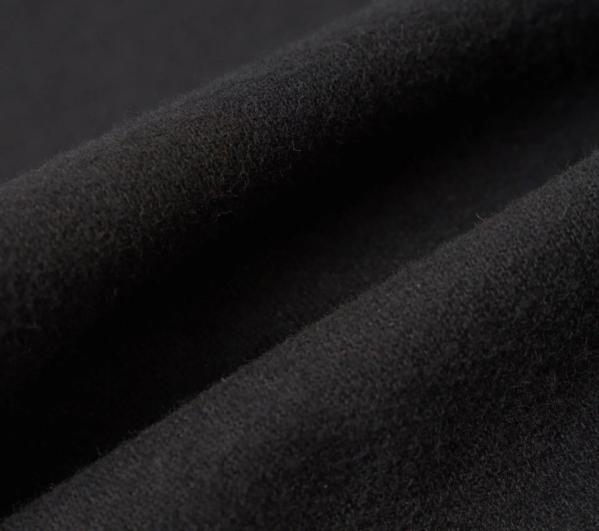 4 Pocket Gilet Brushed Moleskin Black