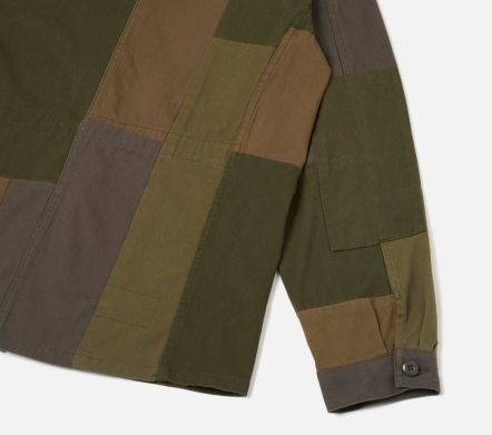 Image #1 of MW Fatigue Jacket Patchwork Twill Olive