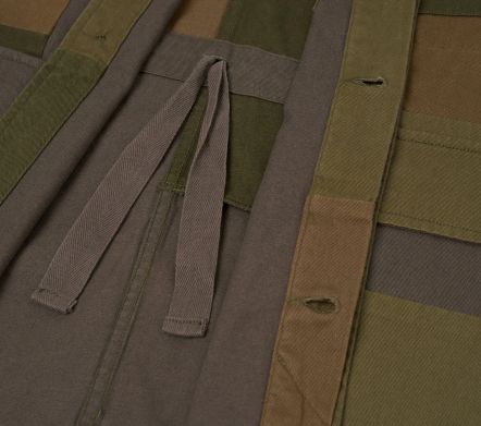 Image #2 of MW Fatigue Jacket Patchwork Twill Olive