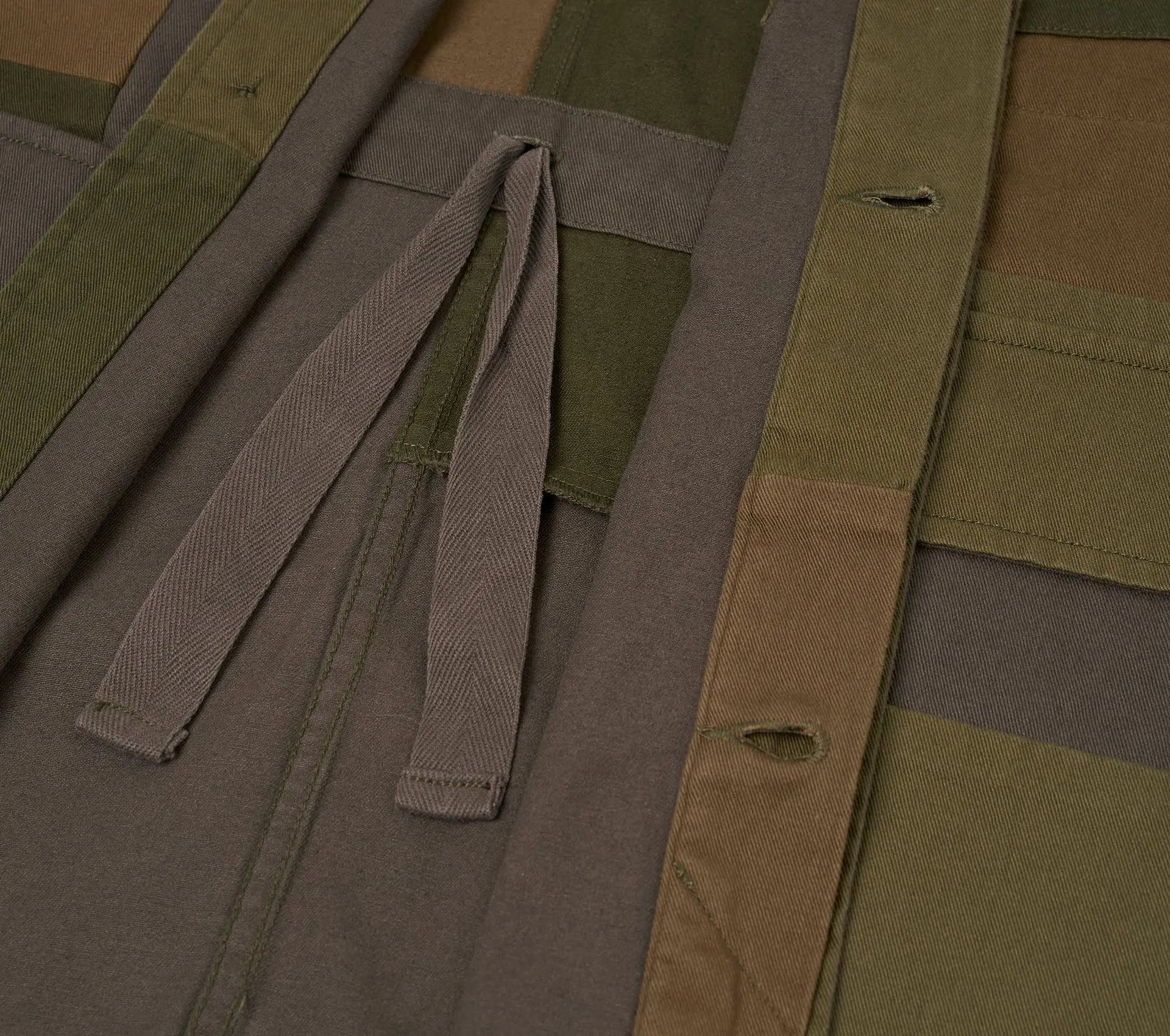 MW Fatigue Jacket Patchwork Twill Olive
