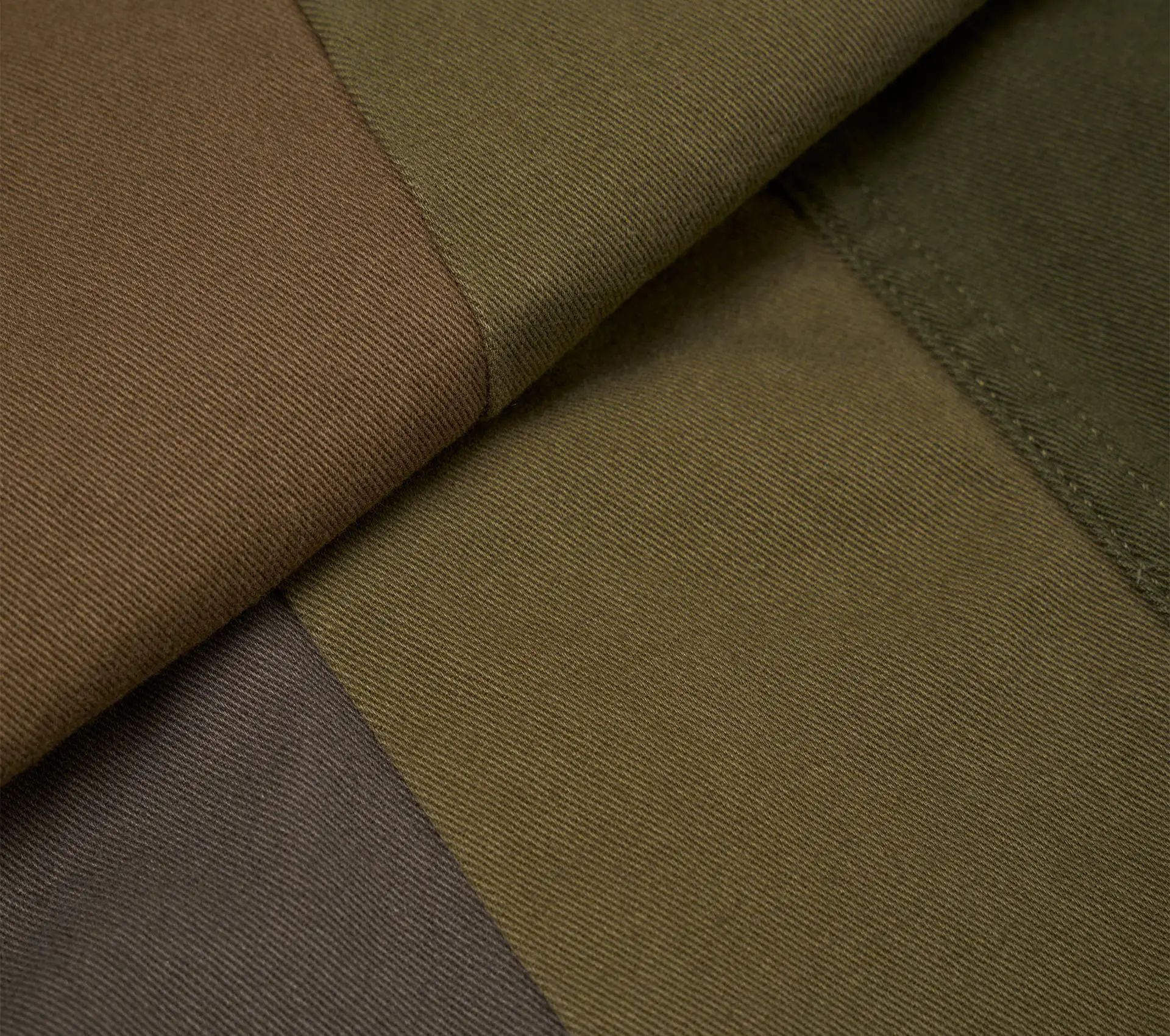 MW Fatigue Jacket Patchwork Twill Olive