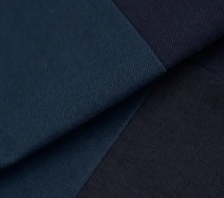 Image #3 of Three Button Jacket Patchwork Twill Navy