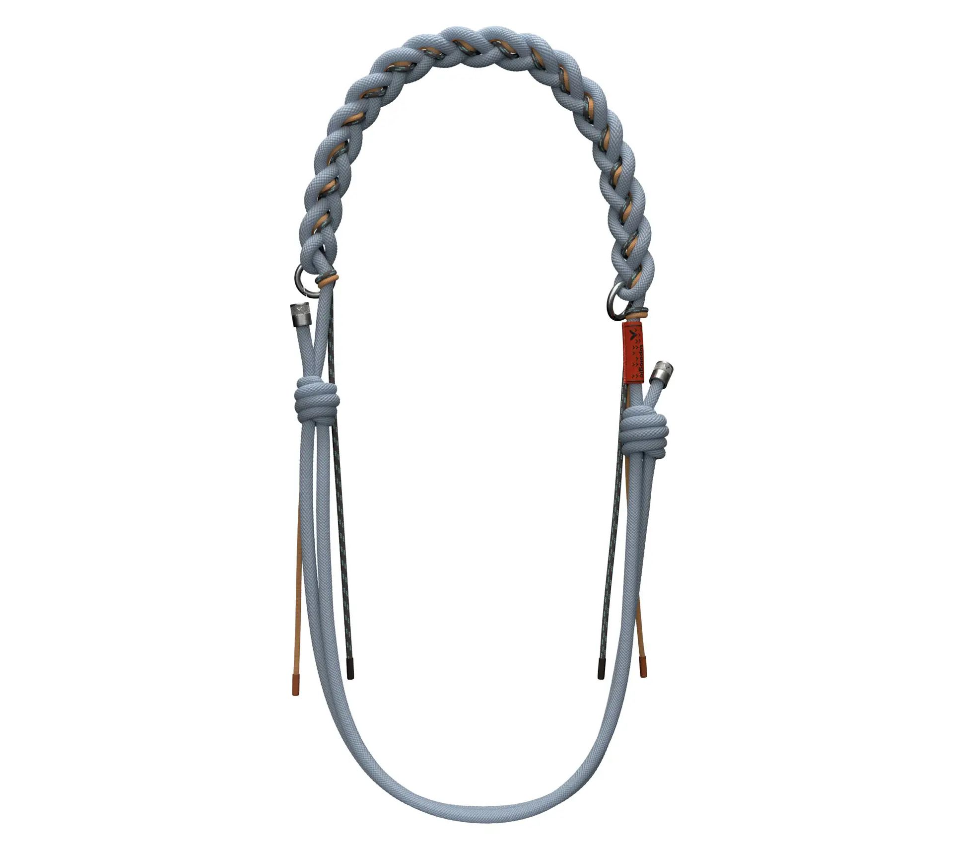 8.0mm Braided O-Rope Lunar Dust