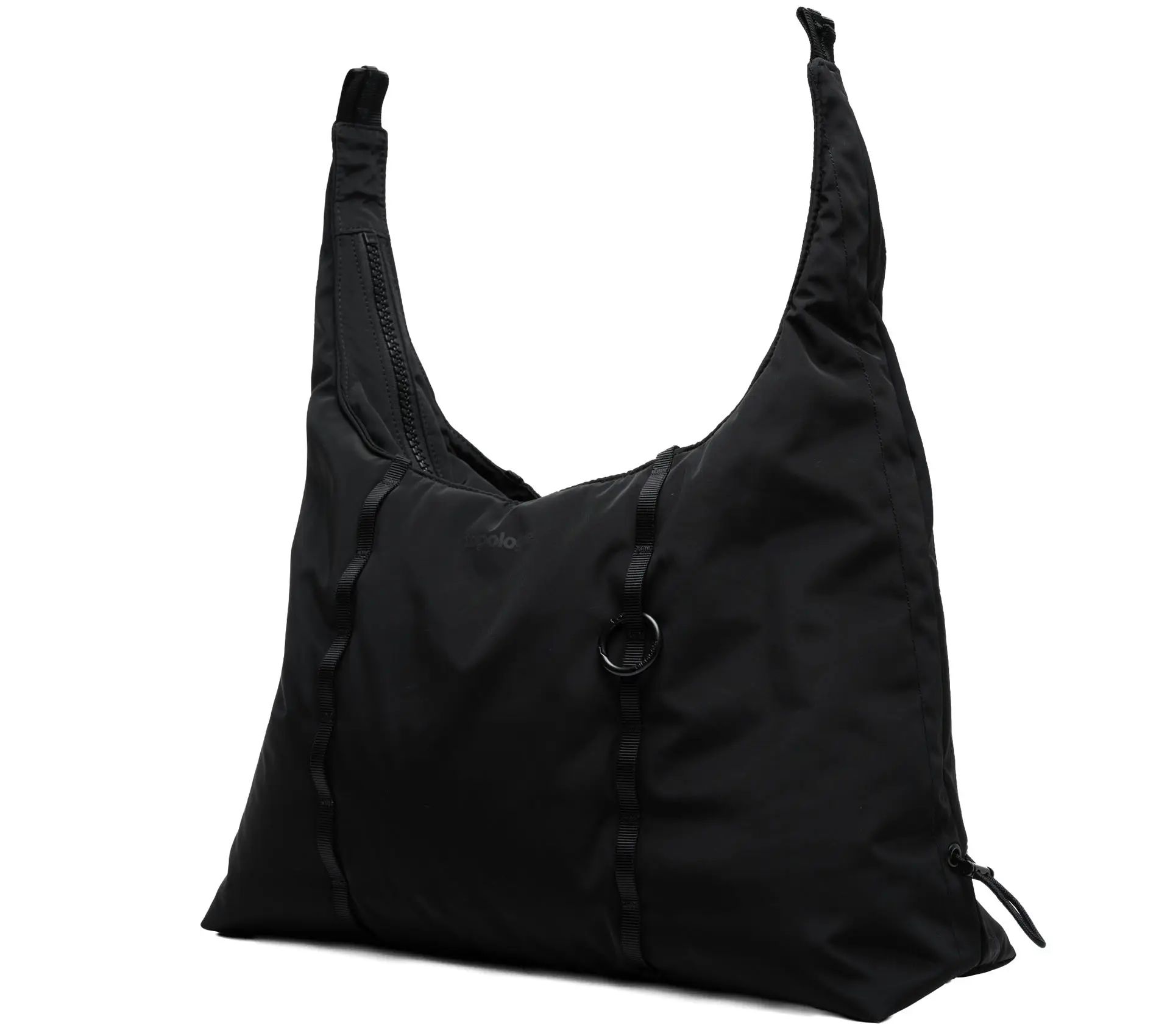 Cloud Hobo Small Black Tech Sateen