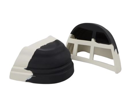 Junction Toe Cap Black / White