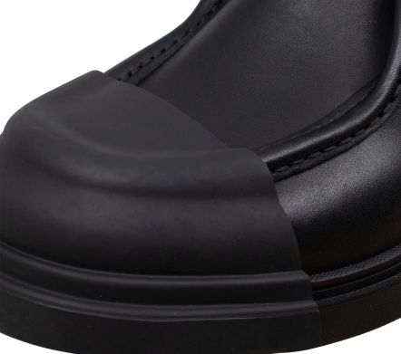 Image #5 of Men Junction High Black Leather