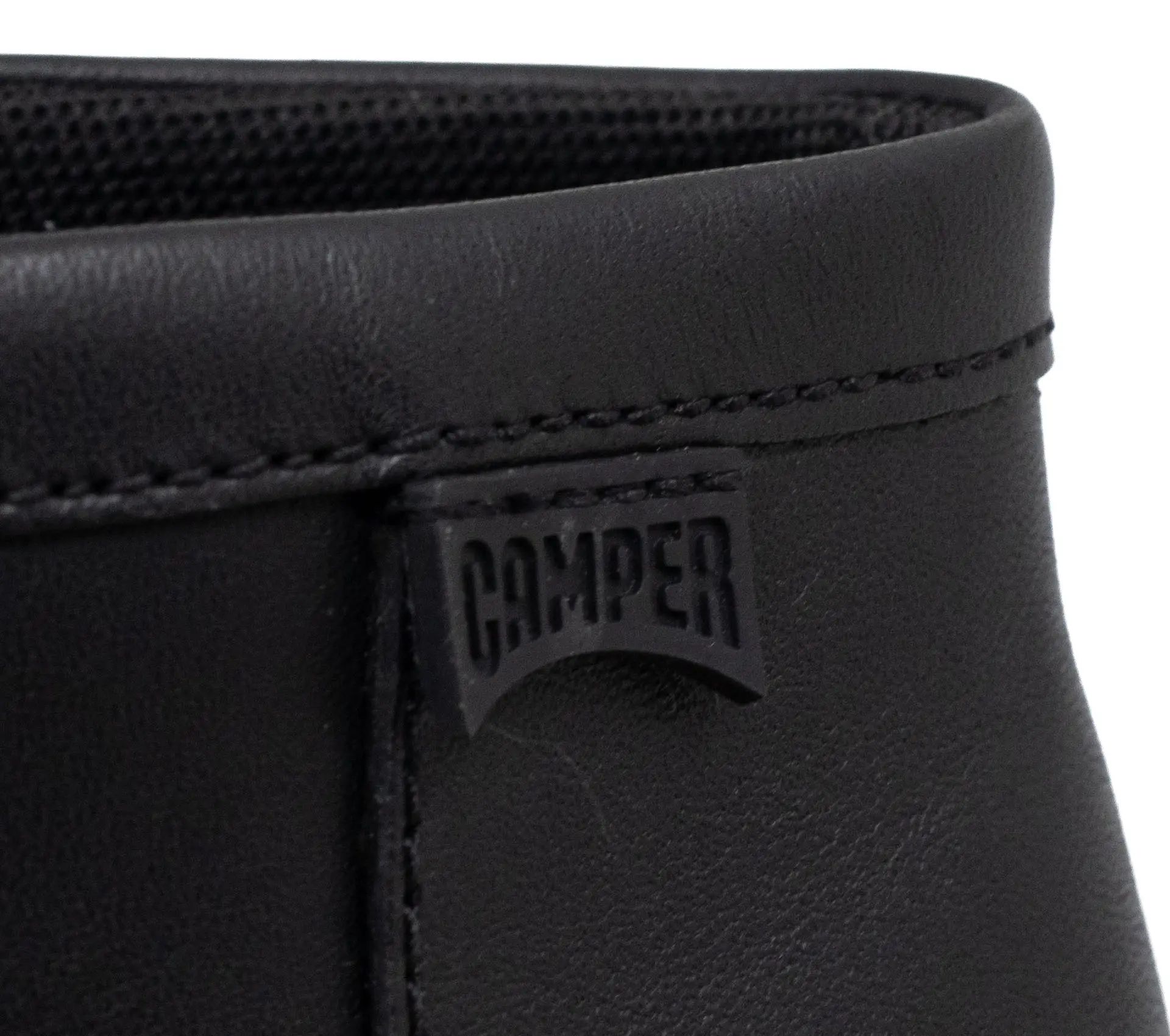 Men Junction High Black Leather