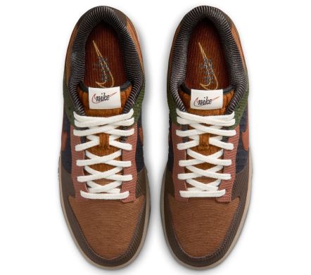Image #4 of Dunk Low Corduroy Light British Tan