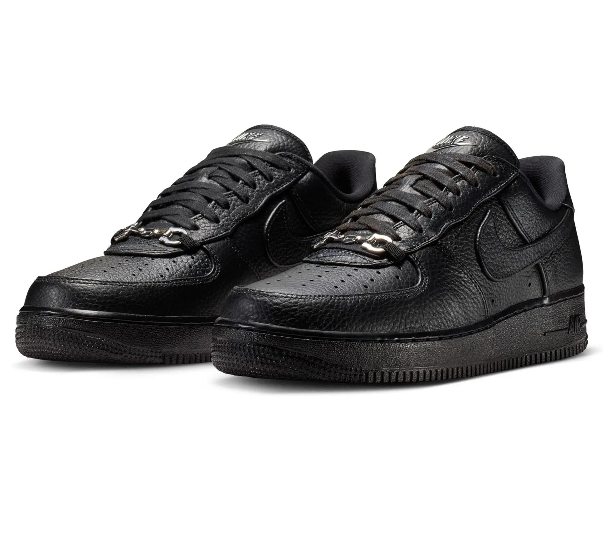 Air Force 1 Low Retro Premium "Black Leather"