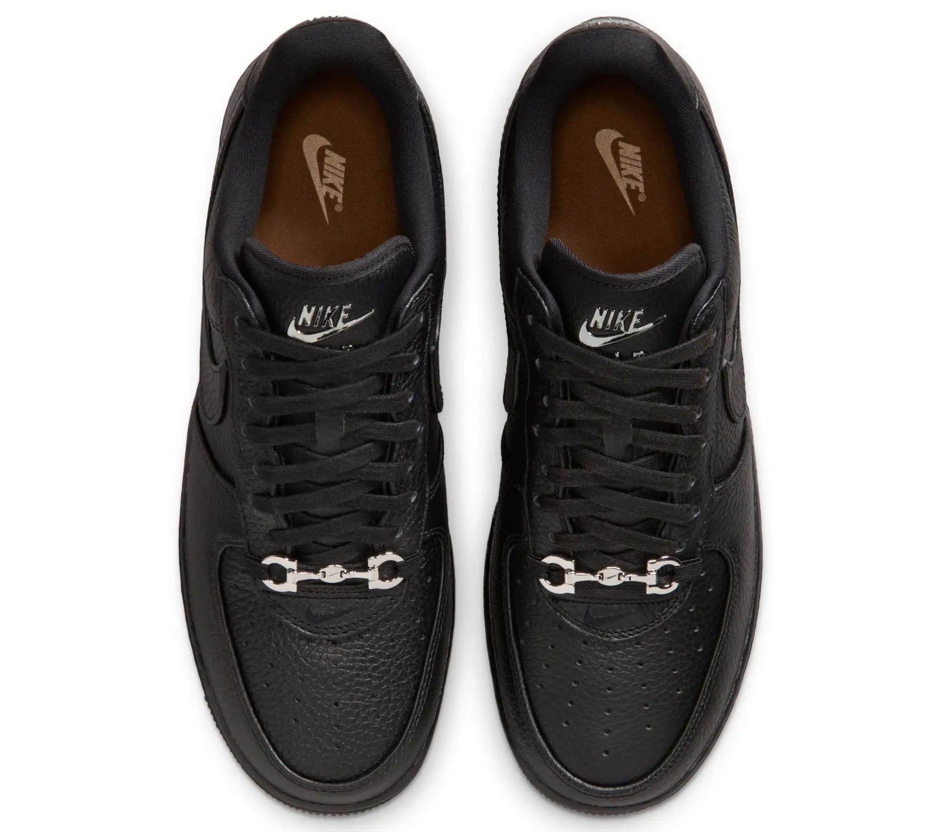 Air Force 1 Low Retro Premium "Black Leather"