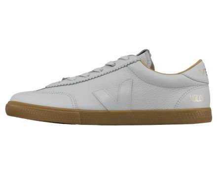 Image #1 of Volley Signature Grained Oil Leather Pearl