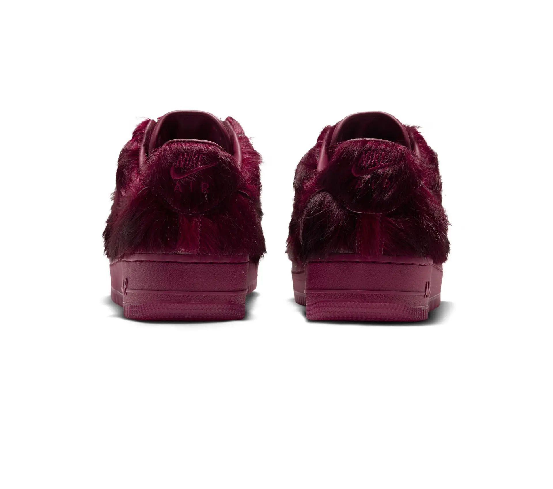 Air Force 1 Low QS "Burgundy Pony Hair"