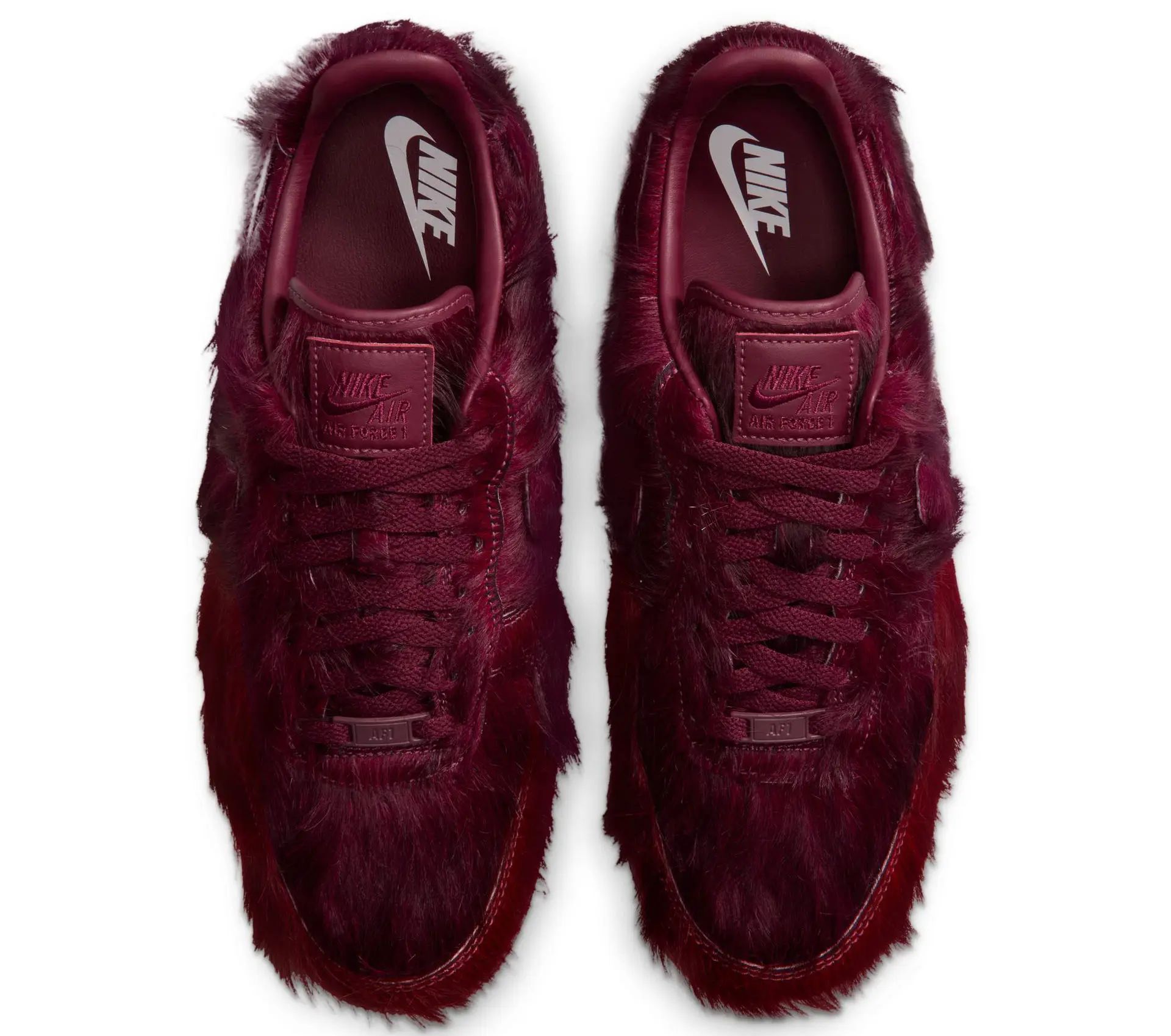 Air Force 1 Low QS "Burgundy Pony Hair"
