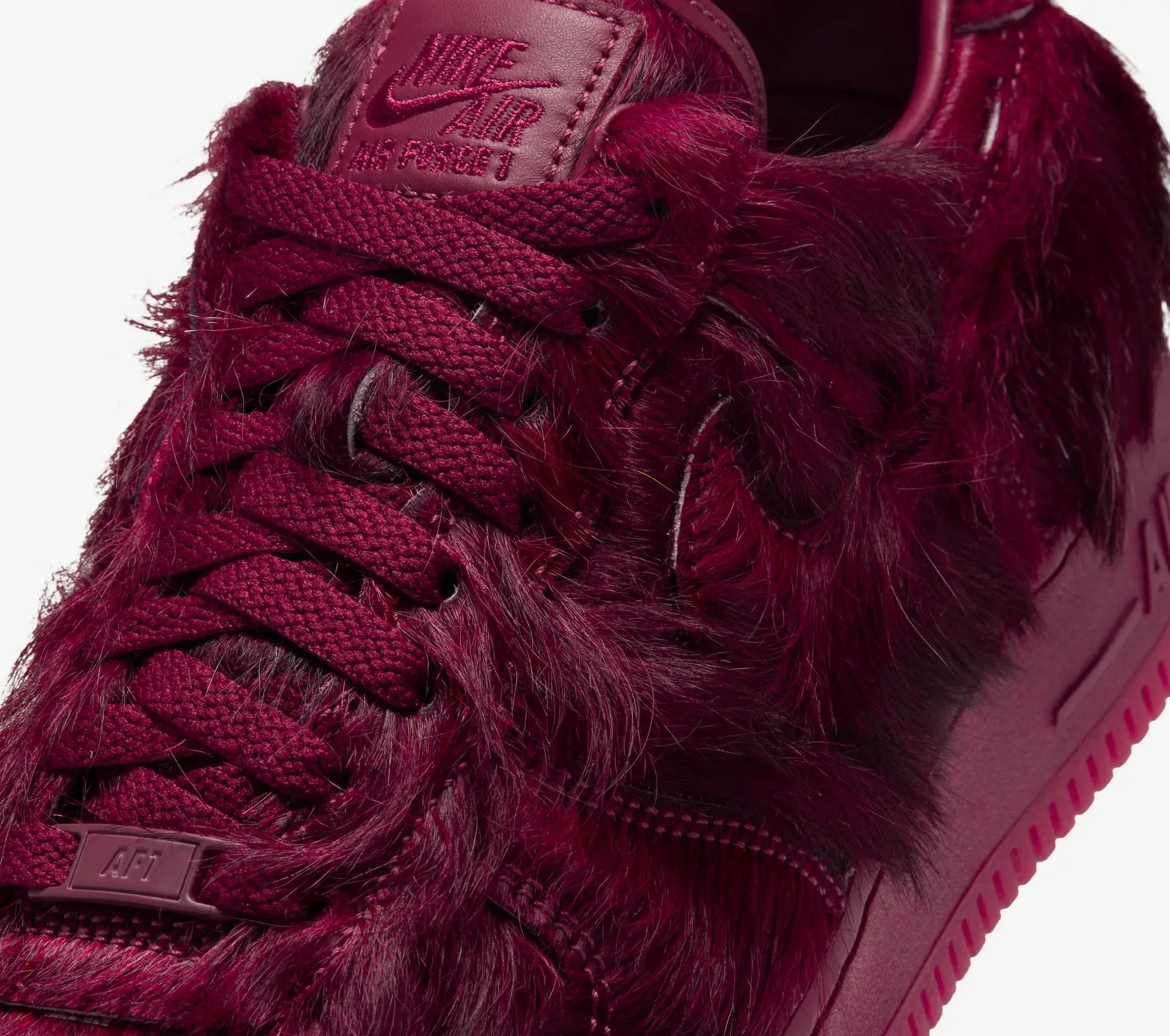 Air Force 1 Low QS "Burgundy Pony Hair"
