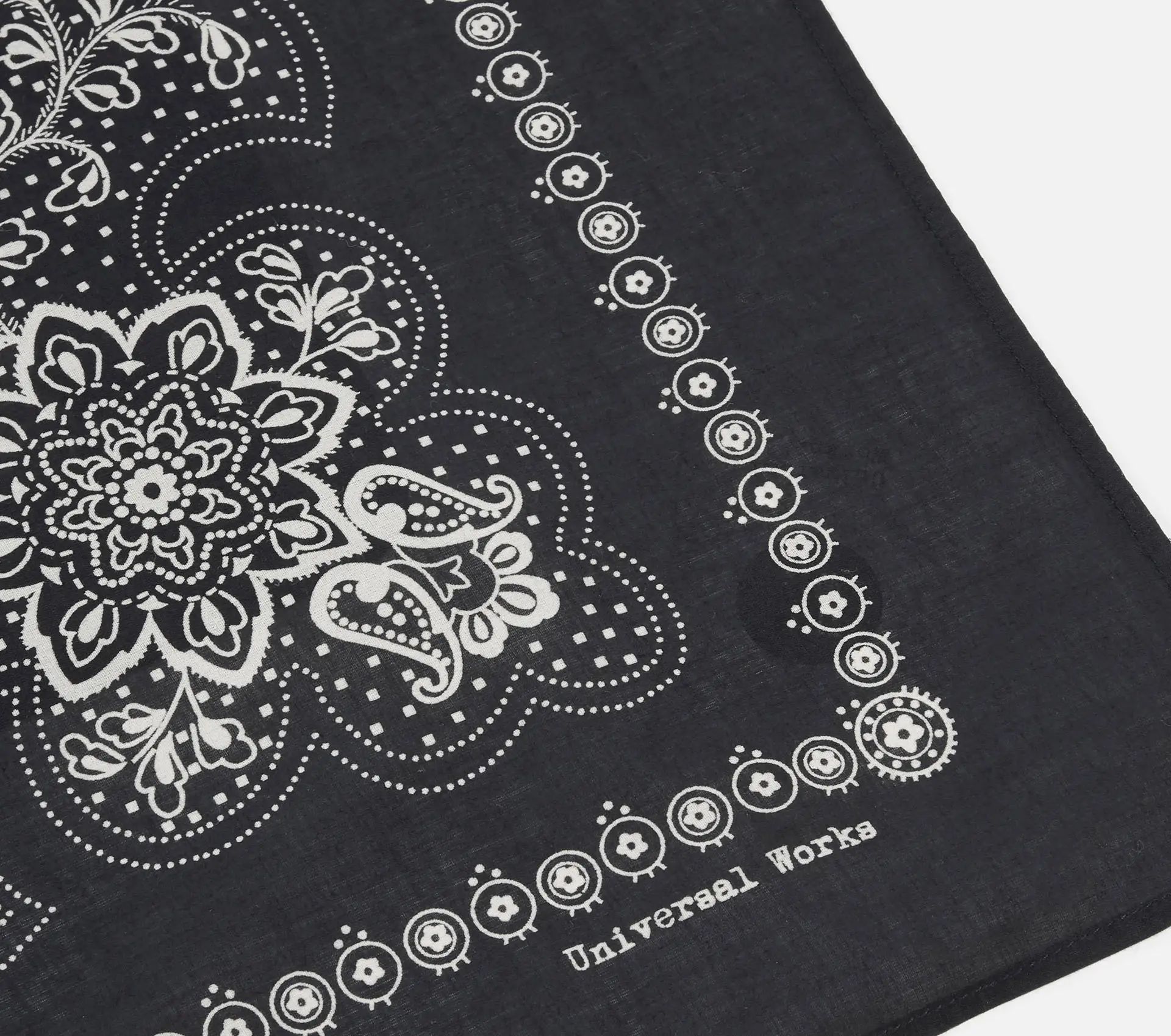 Classic Bandana Neckerchief Black