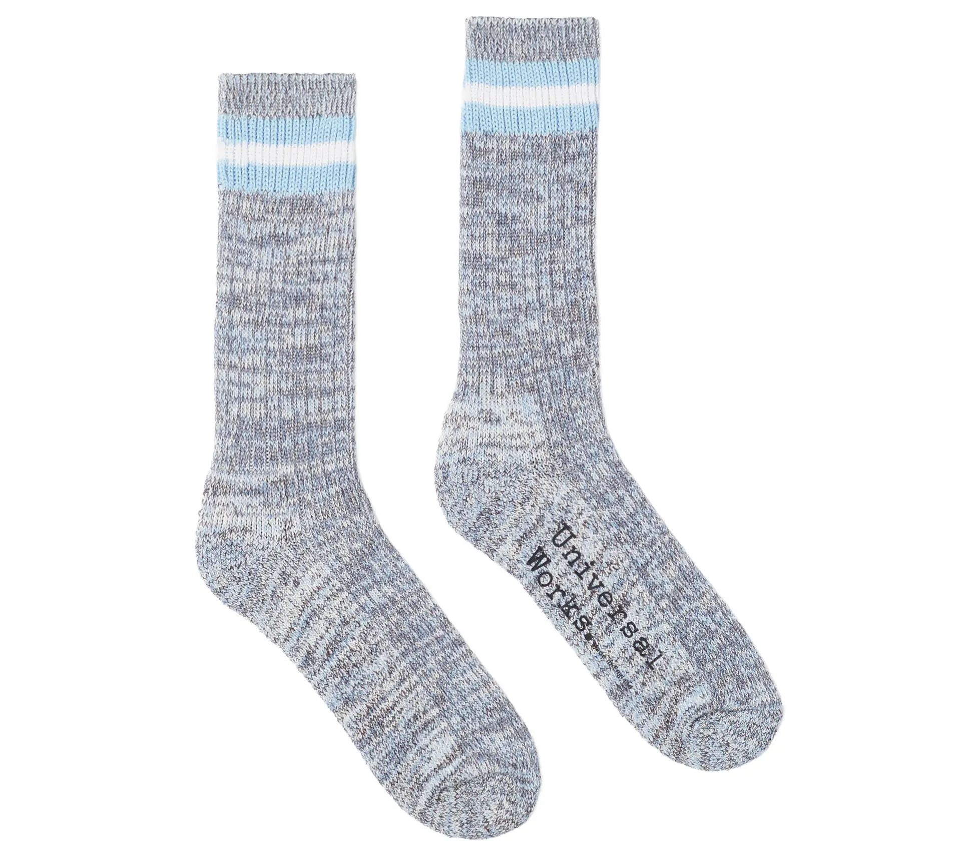 Everyday Stripe Sock Cornish Blue