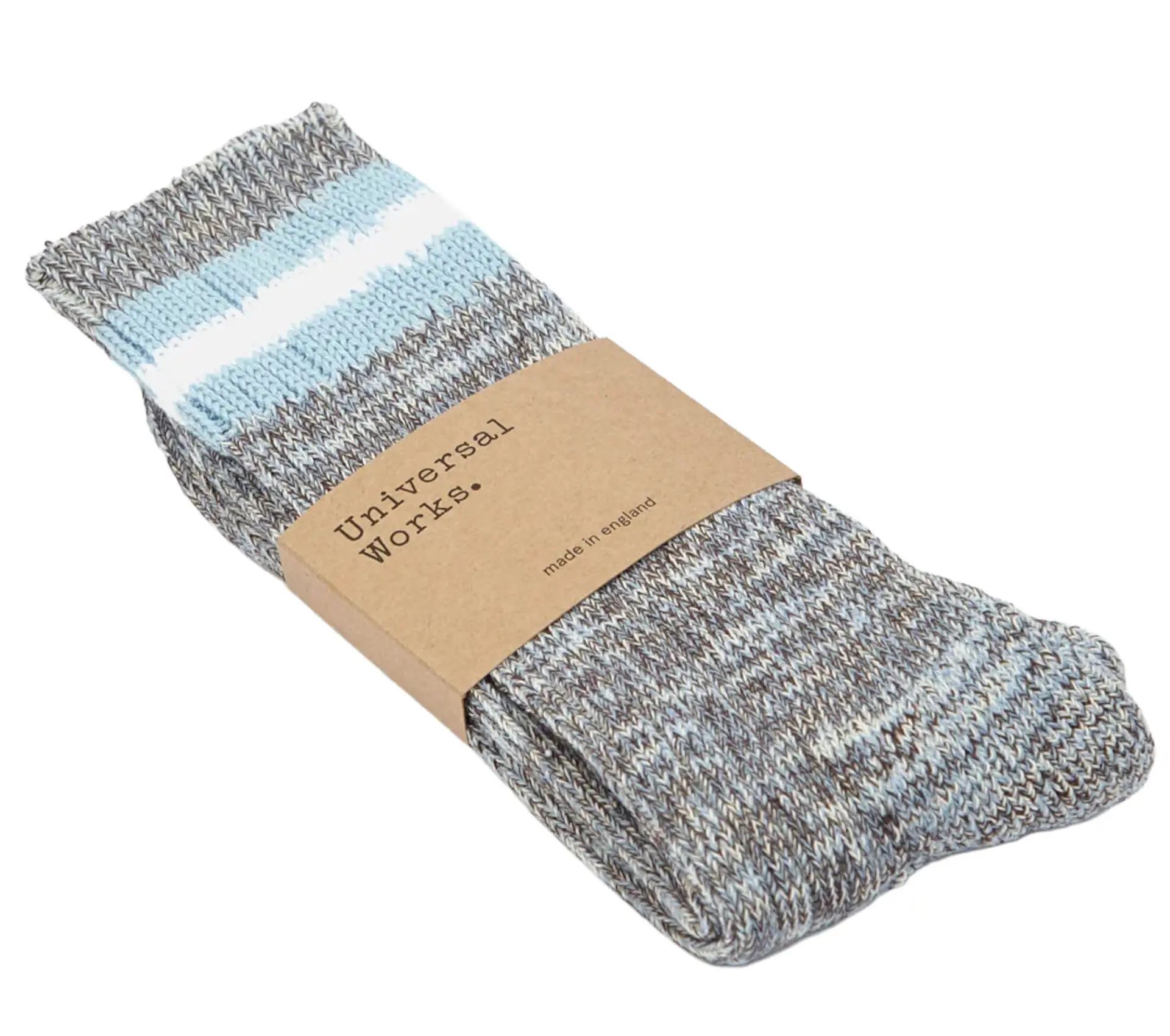 Everyday Stripe Sock Cornish Blue
