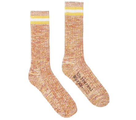 Everyday Stripe Sock Yellow