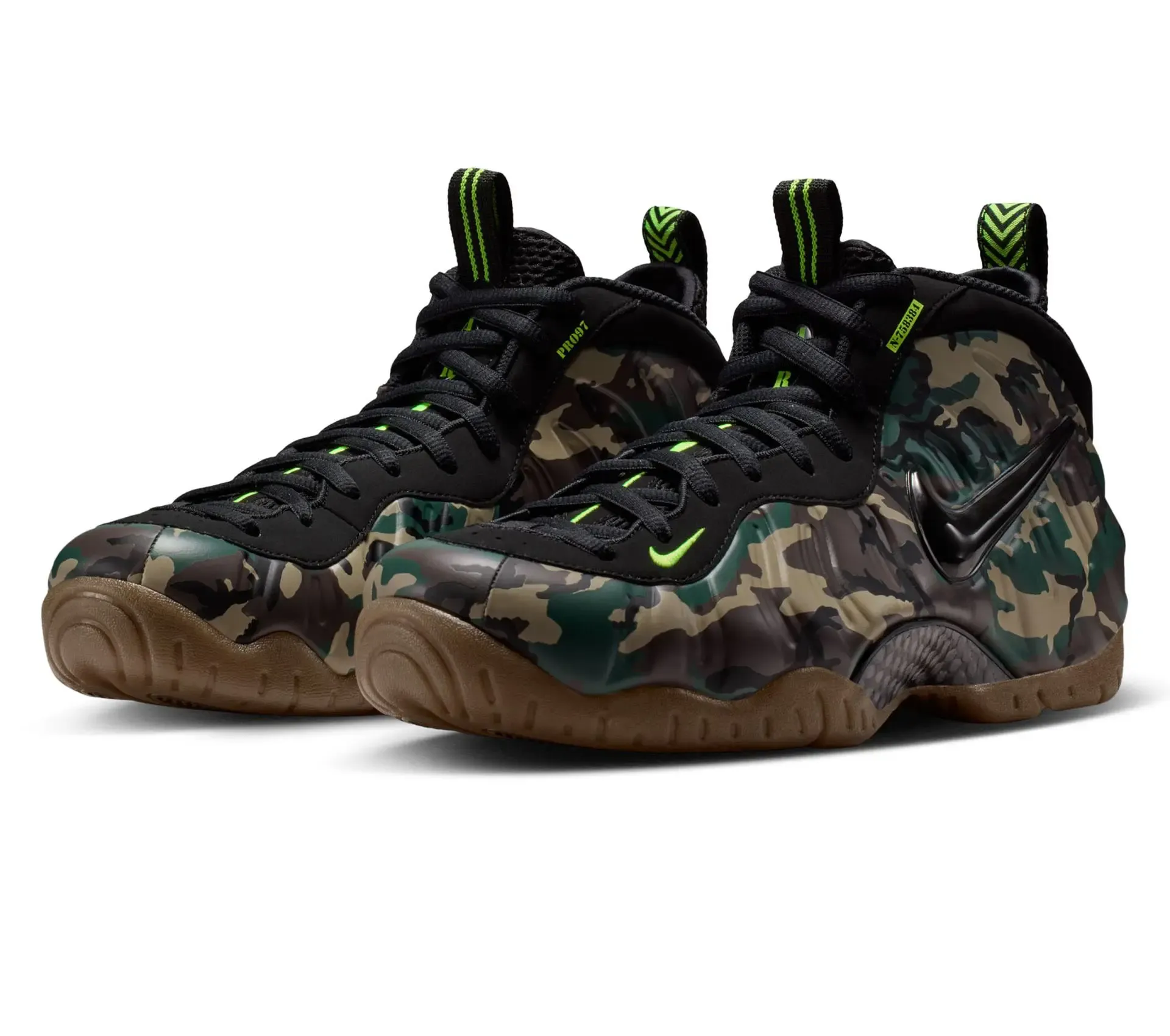 Air Foamposite Pro Premium "Green Camo"