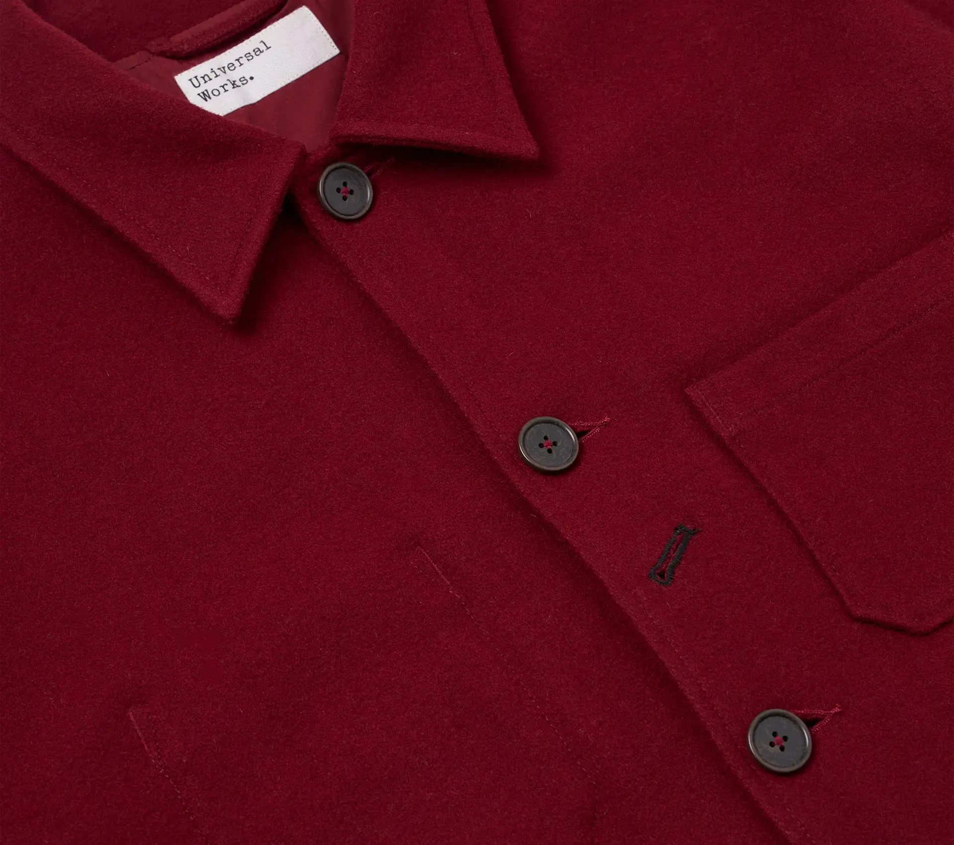 Ives Jacket Mowbray Deep Red