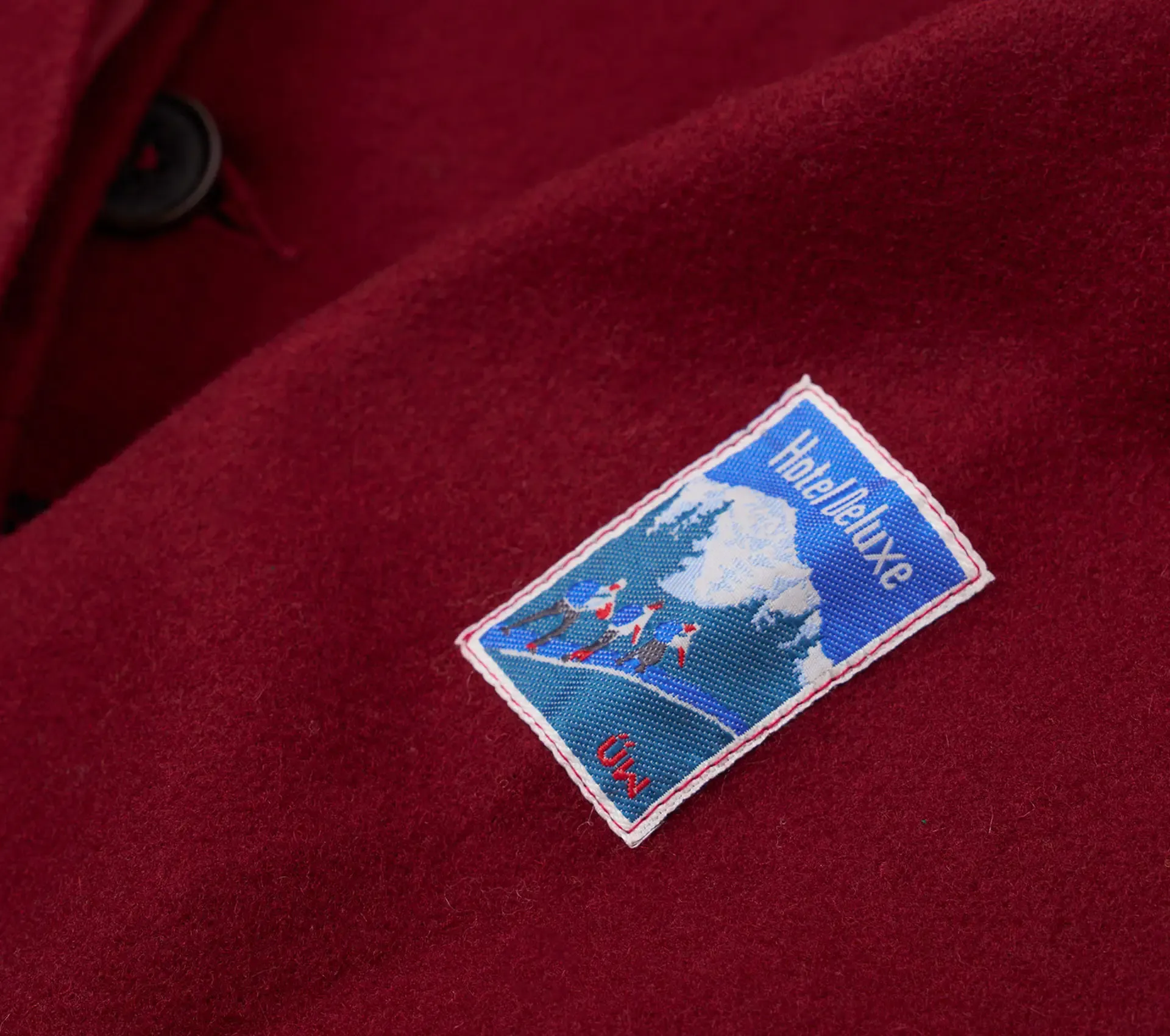 Ives Jacket Mowbray Deep Red