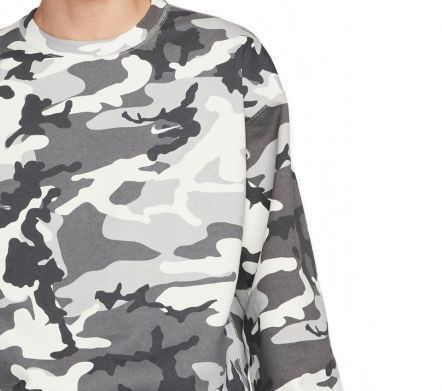 NRG SOLOSWOOSH CAMO CREWNECK