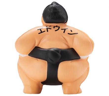 EDWIN SUMO STRESS BALL EDWIN SUMO STRESS BALL